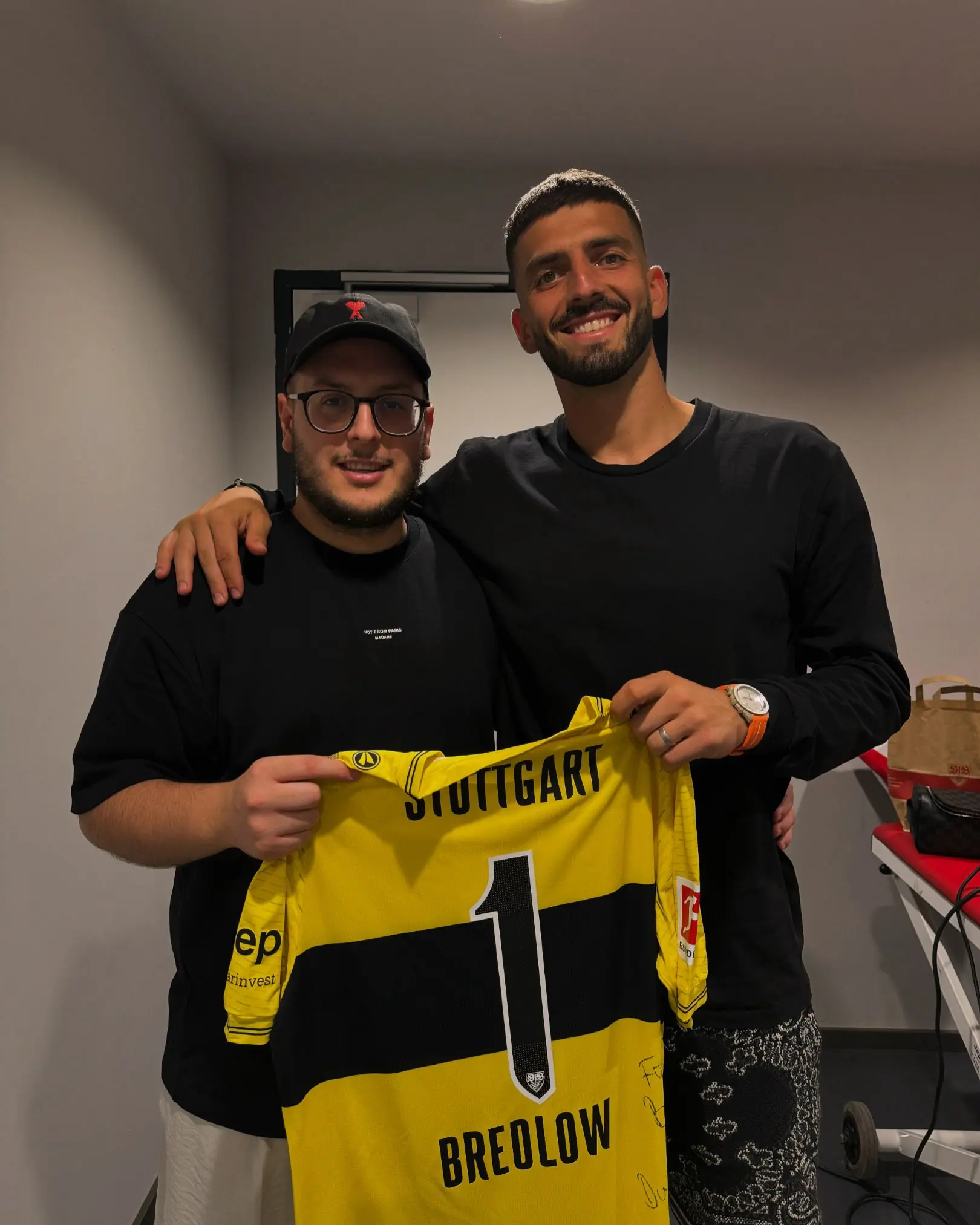 COBAN STUDIO mit Fußballer: Fabian Bredlow