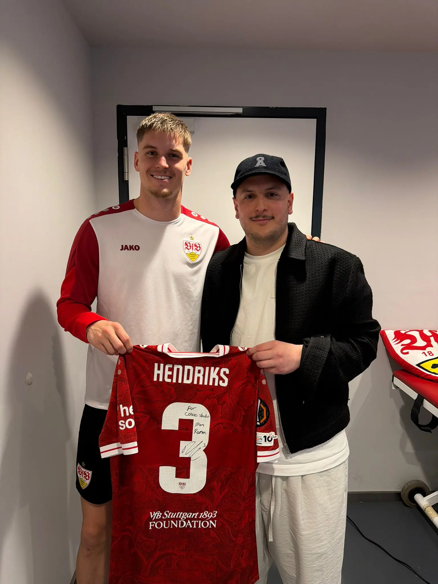 COBAN STUDIO mit Fußballer: Ramon Hendriks